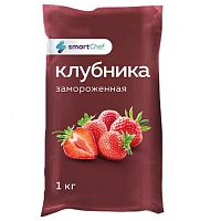 Клубника замороженная, 1кг.