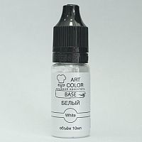 Гелевый краситель Art Color Base Белый, 10мл