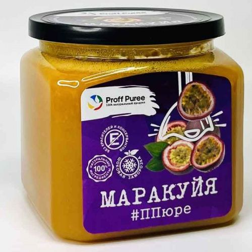 Пюре замороженное Маракуйя Proff Puree, 500г