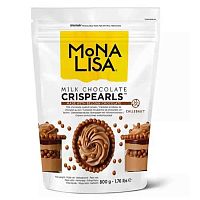 Шоколадные драже из молочного шоколада Crispearls, 0,8кг.